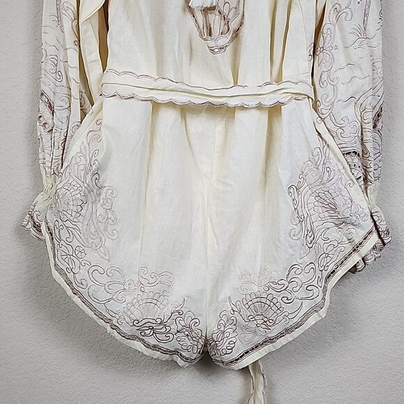 Free People Palmas Embroidered Size XL Romper - Picture 11 of 14